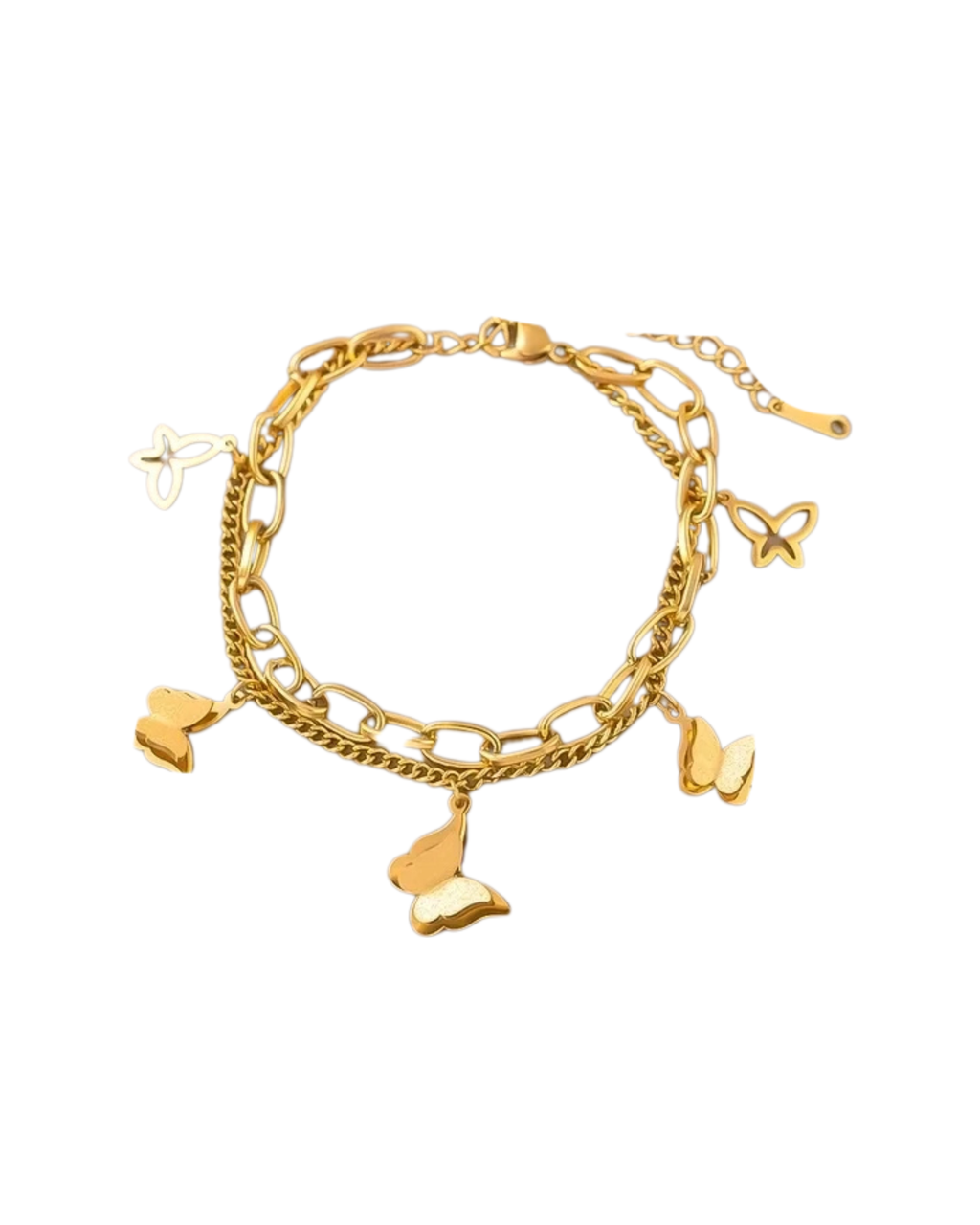 Armband "Golden Butterfly Dreams"
