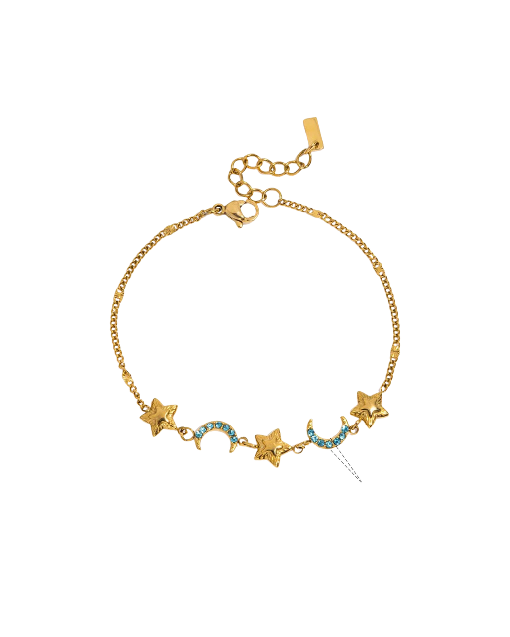 Armband "Starlit Crescent"