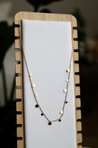 Halskette "Circle Dots Gold"