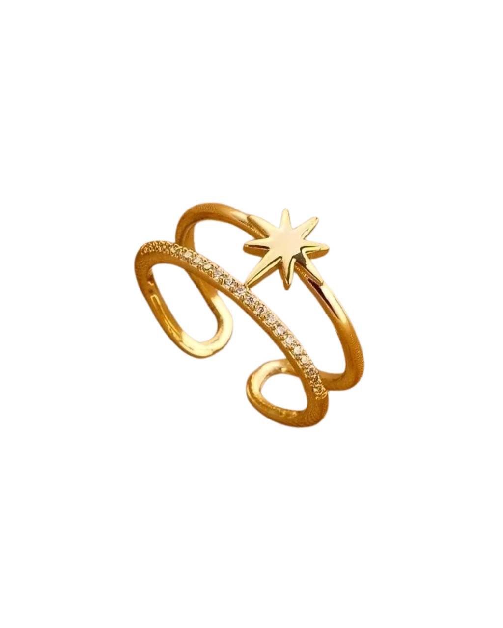 Ring "Star Path Gold"