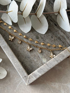 Armband “Butterfly Hearts Duo”