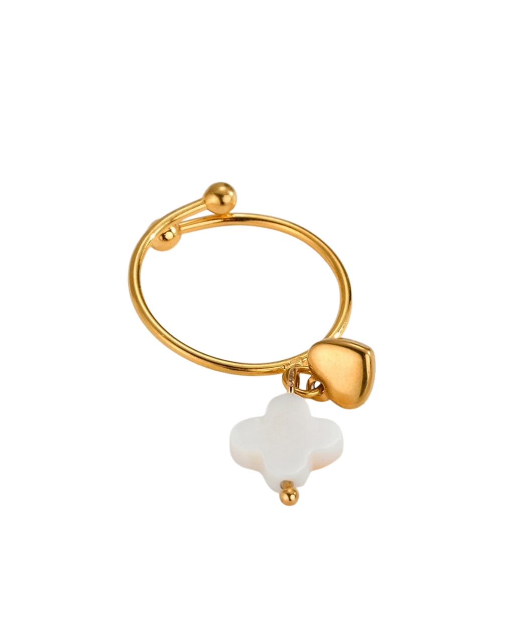 Ring „Cross Light“ – Perlmutt