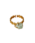 Ring „Raw Balance“ – Grün