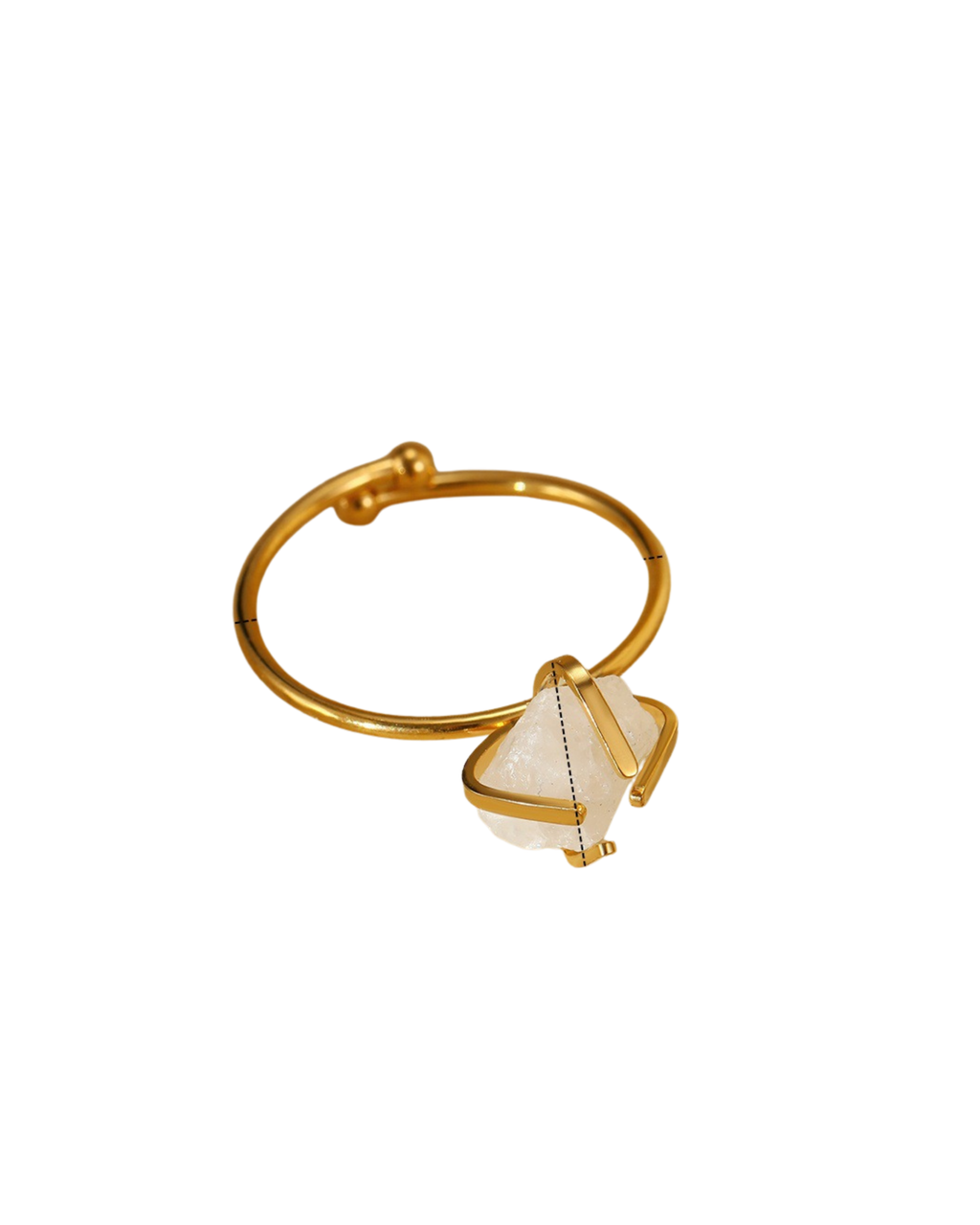 Ring „Raw Soul“ – Weiss