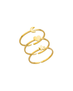 Ring-Set „Celestial Trio“