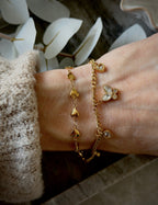 Armband “Butterfly Hearts Duo”