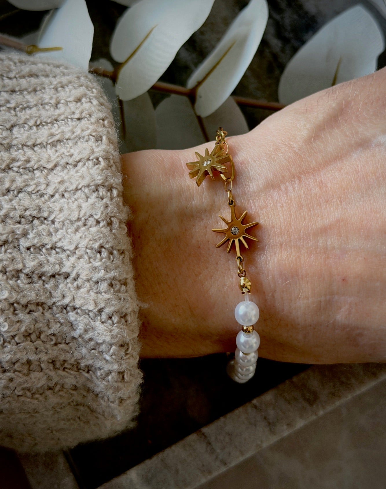 Armband “Sunbeam Pearl”