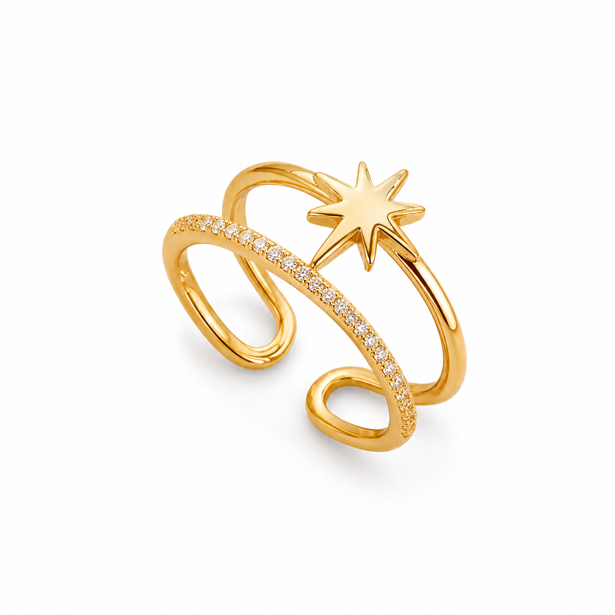Ring "Star Path Gold"
