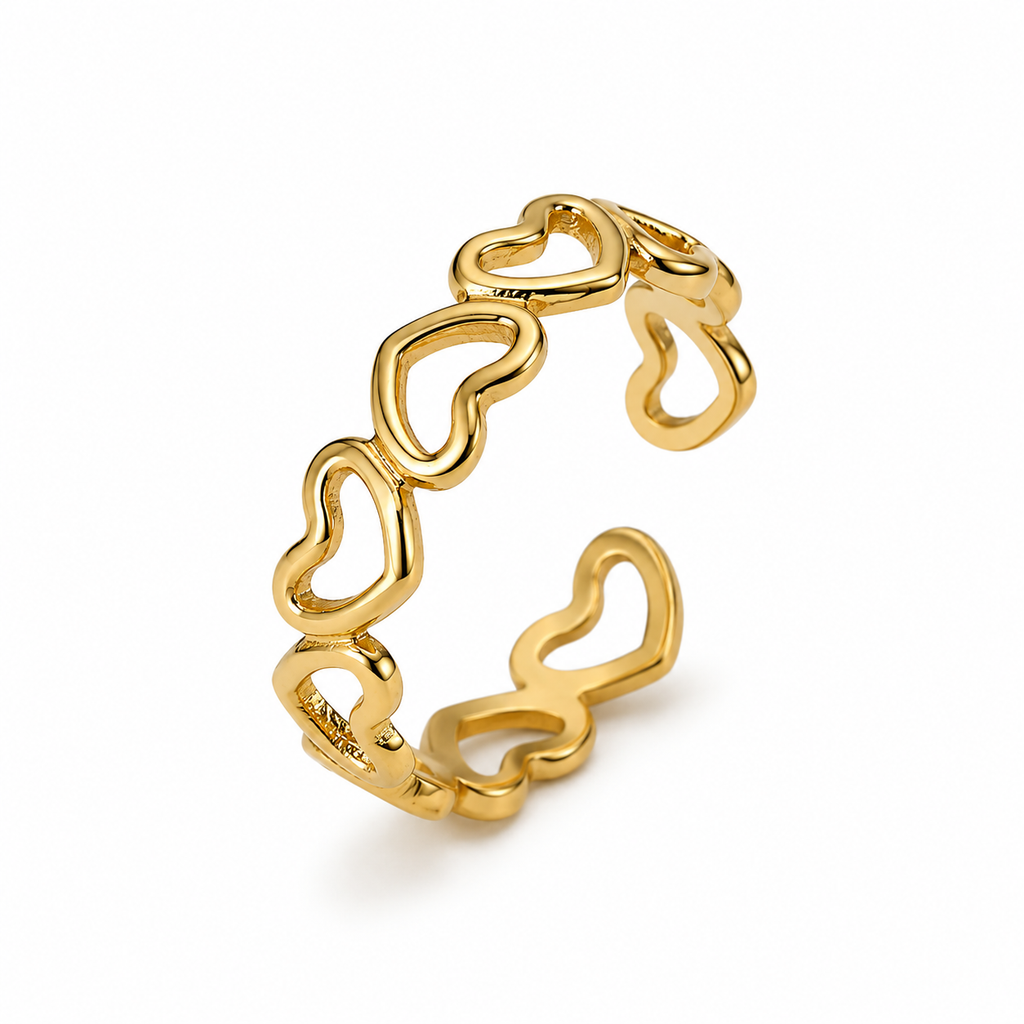 Ring "Heart Link"