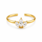 Ring "Crystal Petals"