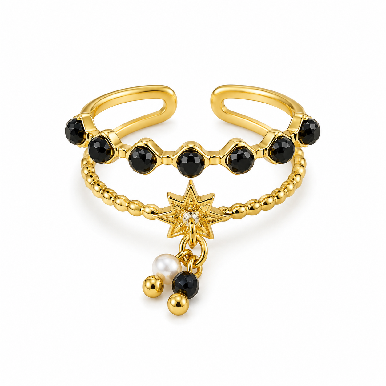 Ring „Stardust Noir“