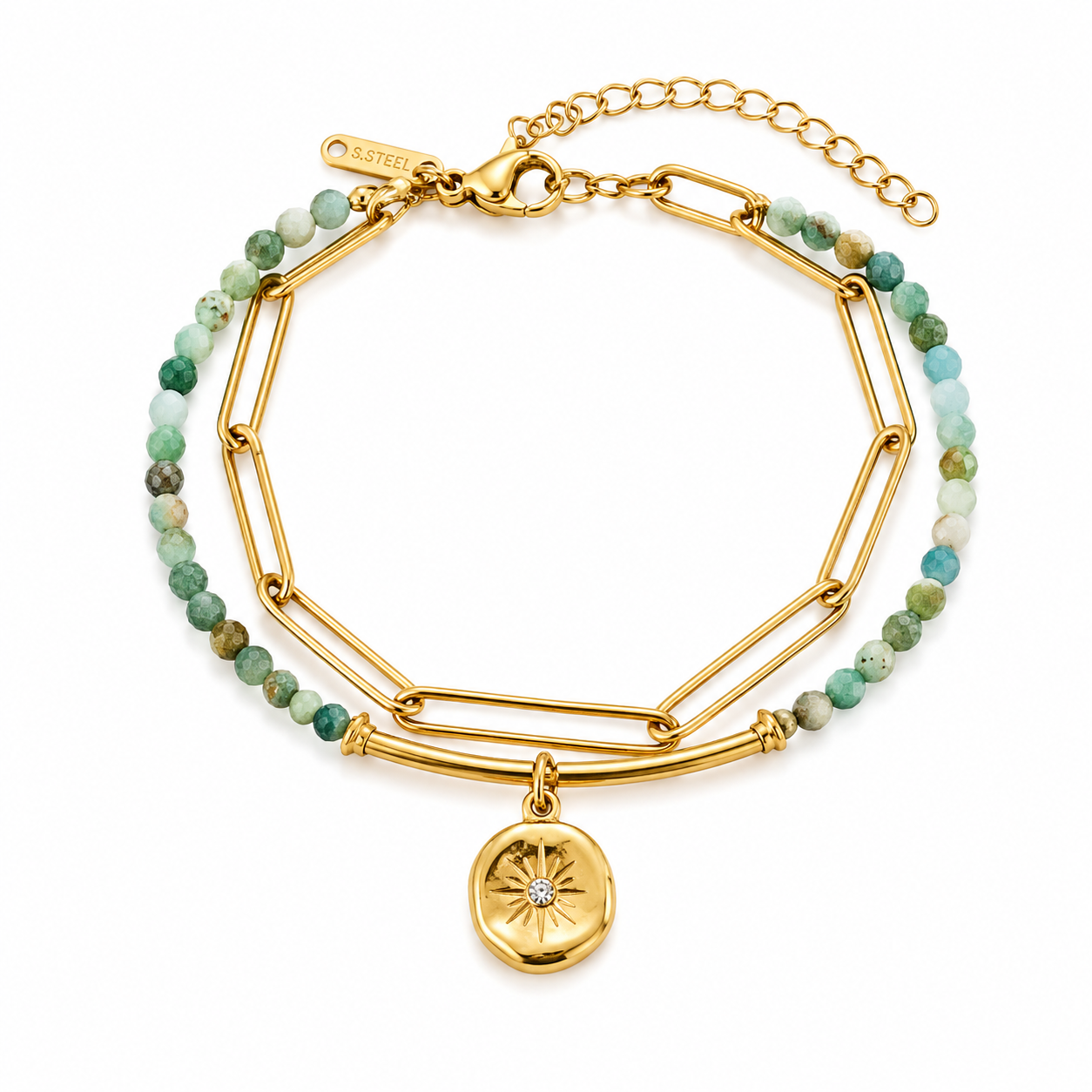 Armband „Inner Light Jade“