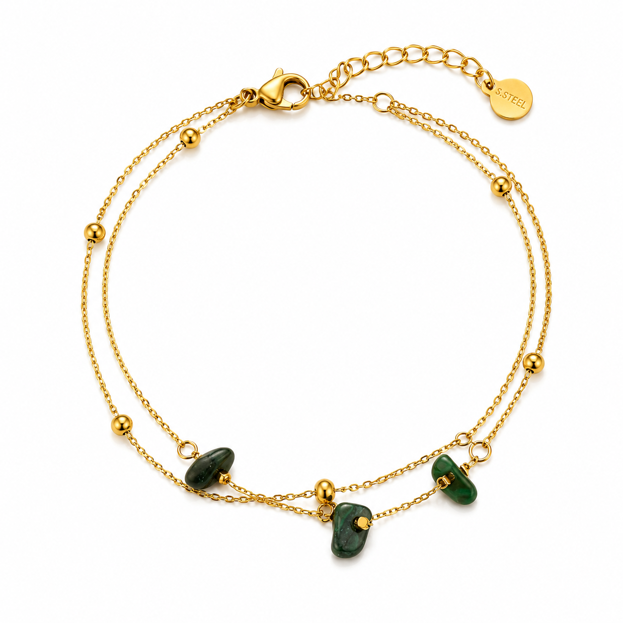 Armband „Emerald Whisper“
