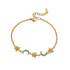 Armband "Starlit Crescent"