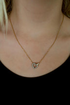 Halskette “Sparkling Heart Line”