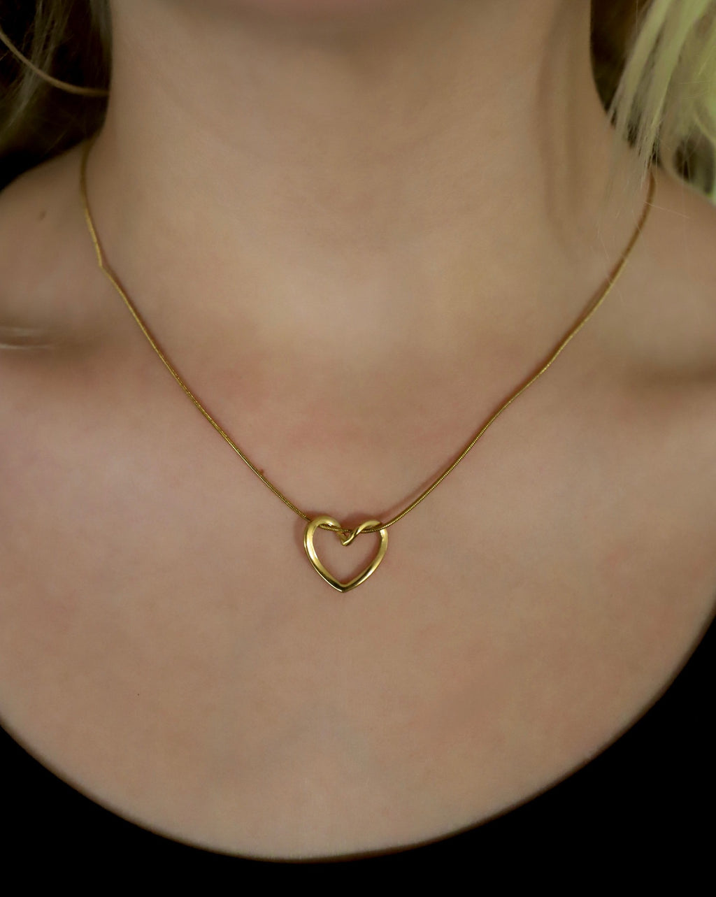 Halskette "Heart Link"
