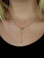 Halskette "Bow & Pearls"