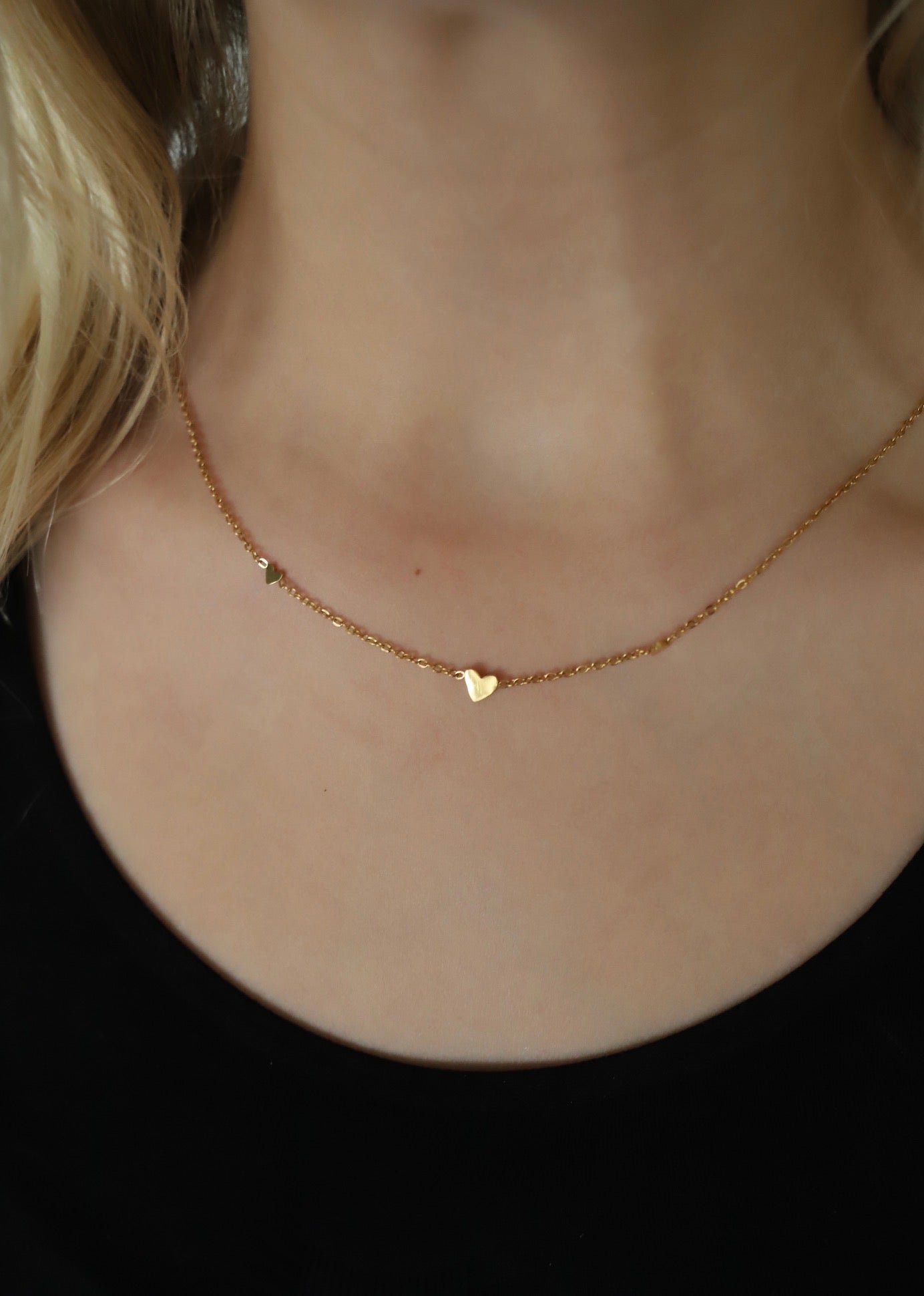 Halskette "Tiny Heart Chain"
