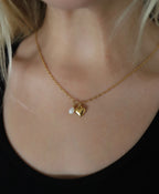 Halskette "Heart & Pearl"
