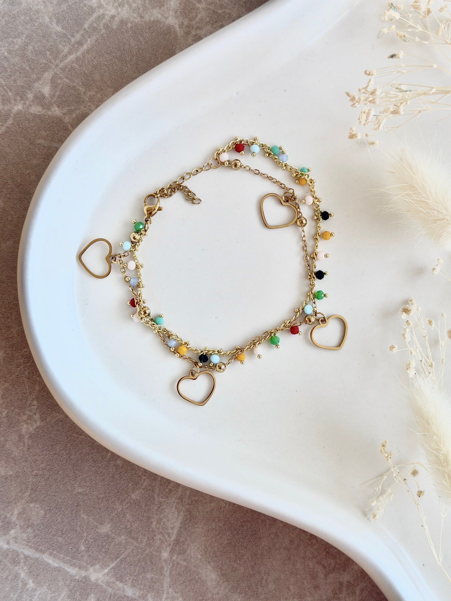 Armband "Candy Heart Chain"