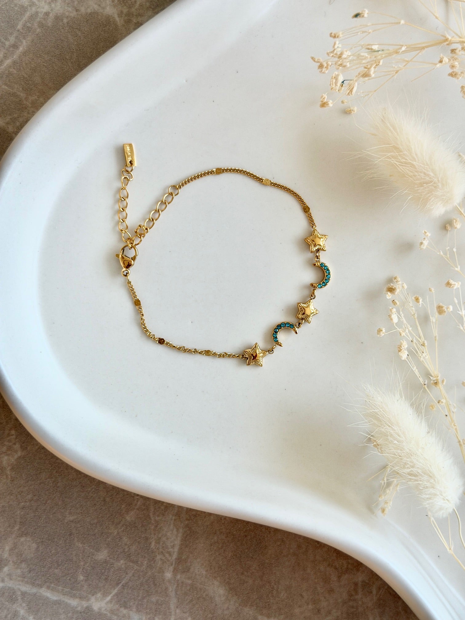 Armband "Starlit Crescent"