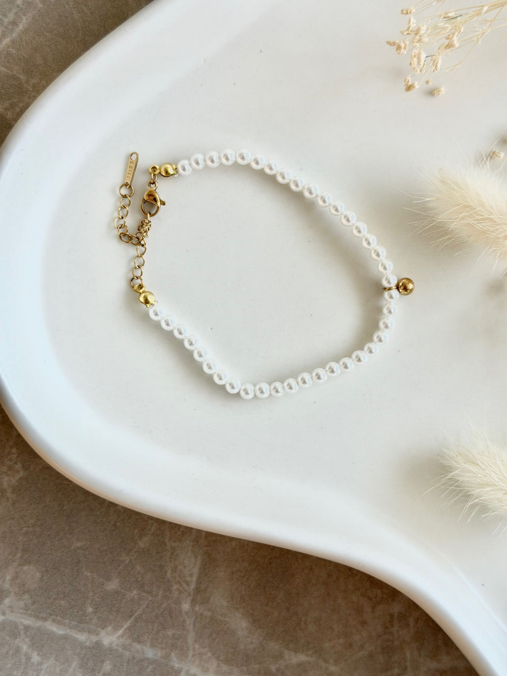 Armband "Classic Pearl Gold"