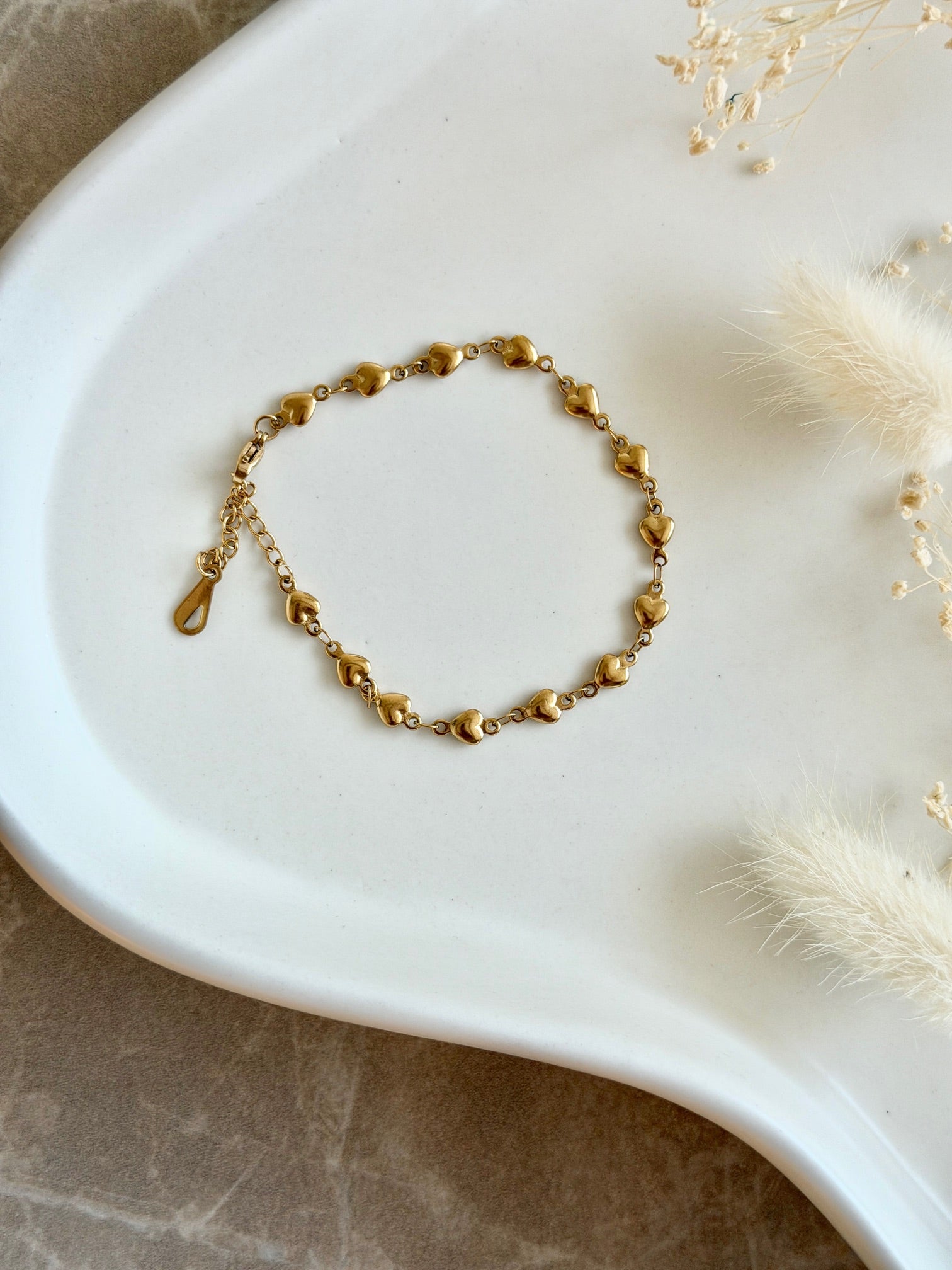 Armband "Heart Chain"