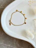 Armband "Golden Dots"