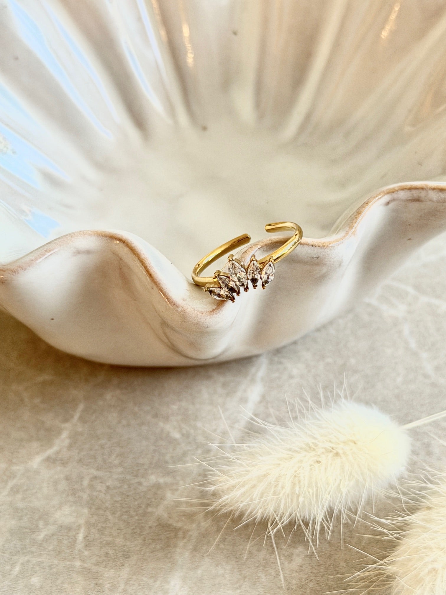 Ring "Crystal Crown"