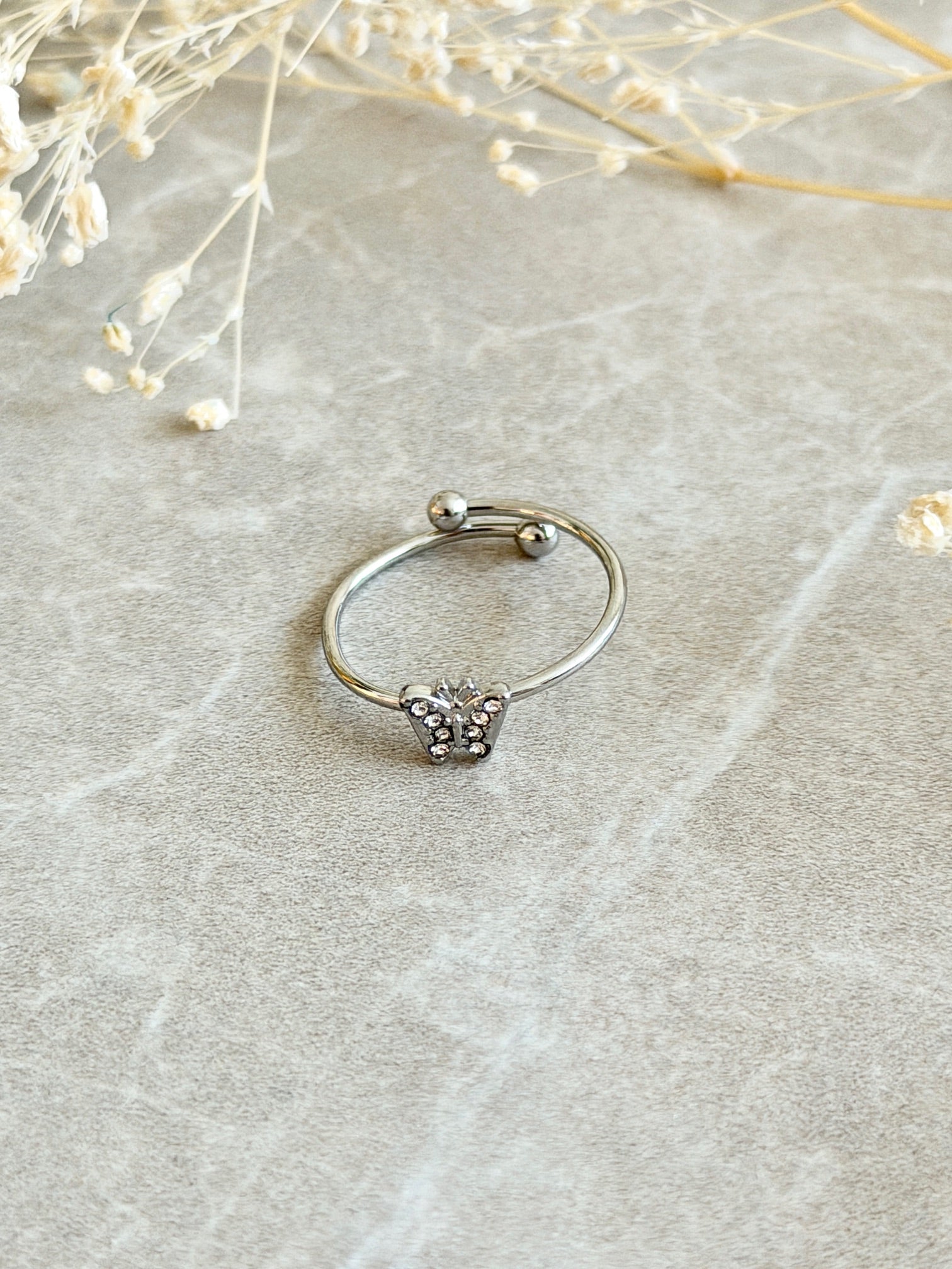 Ring "Butterfly Crystal"