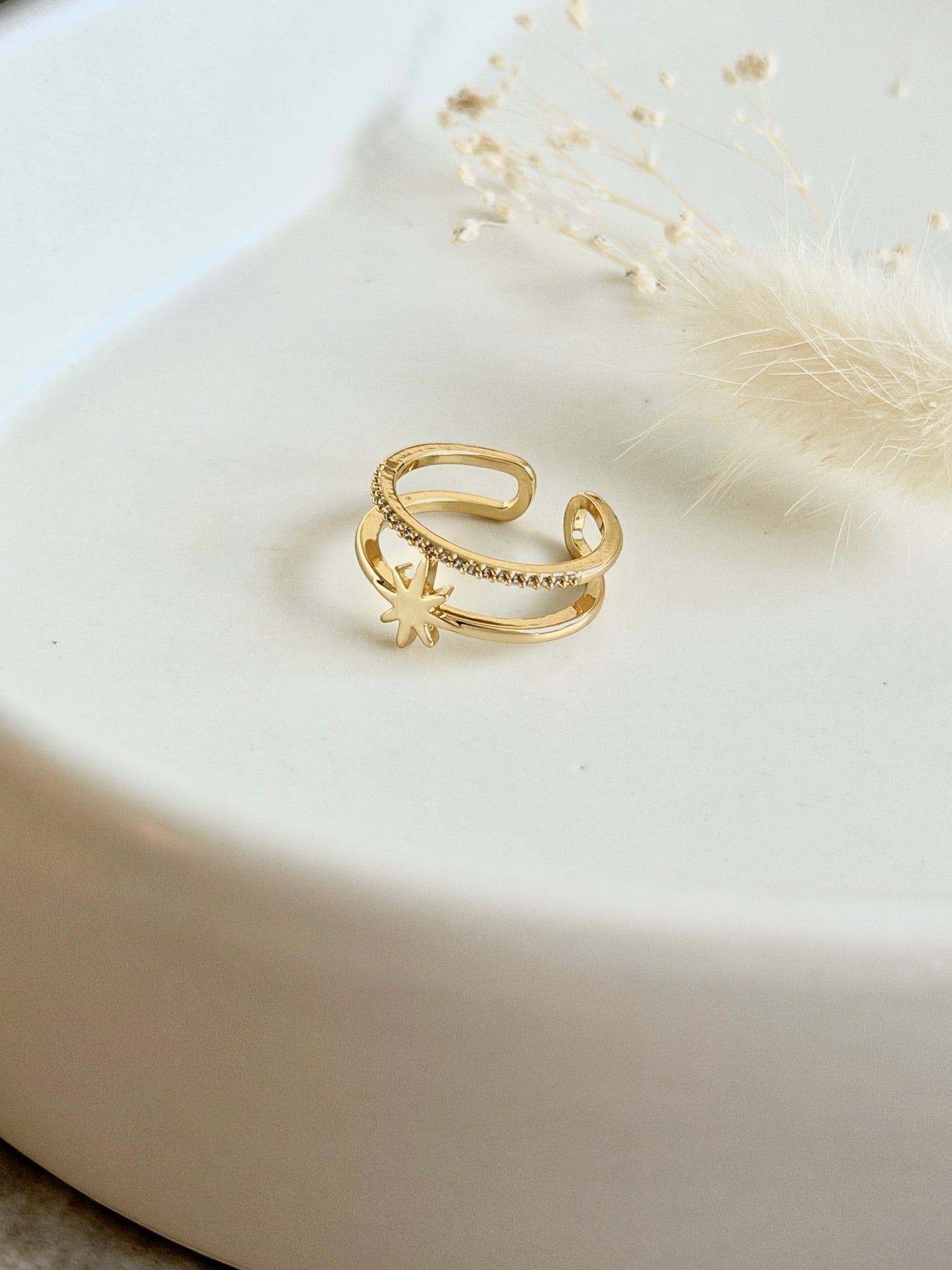 Ring "Star Path Gold"