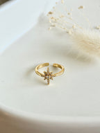 Ring "Crystal Starburst"