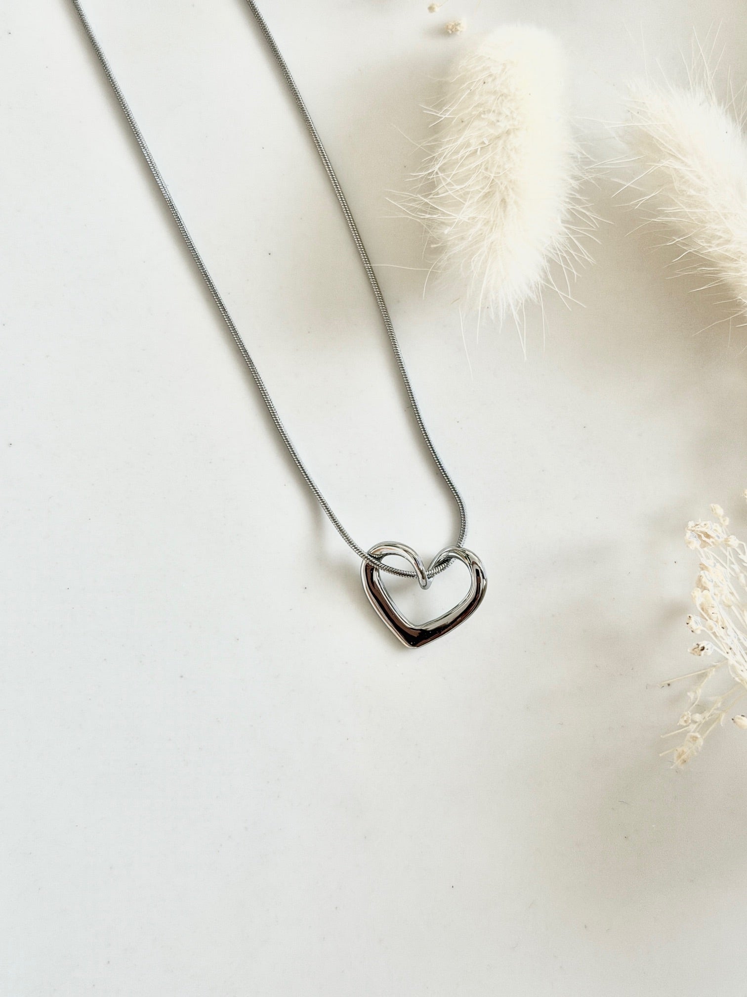 Halskette "Heart Link"