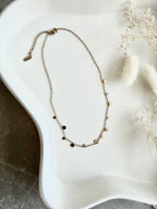 Halskette "Circle Dots Gold"