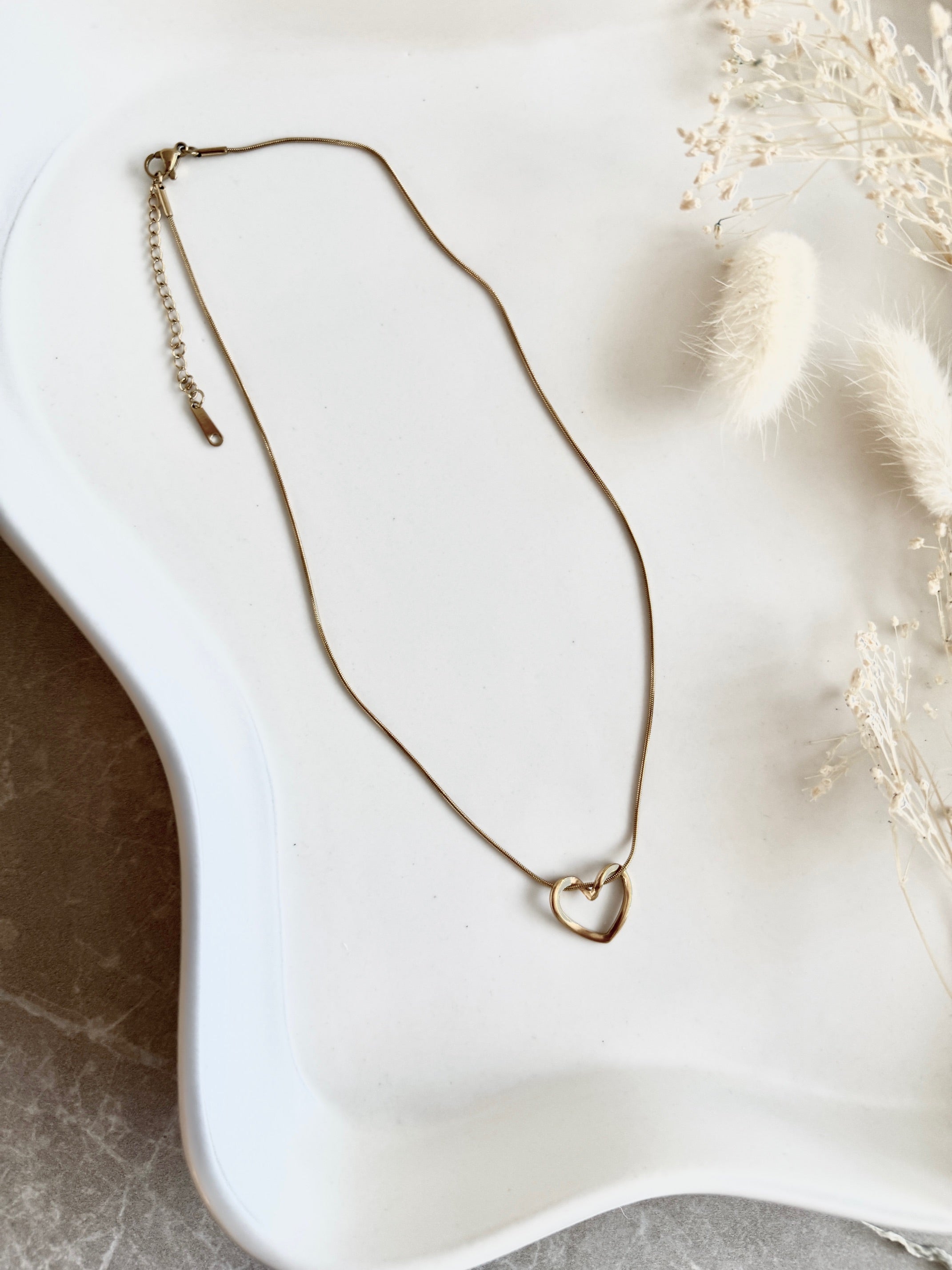 Halskette "Heart Link"