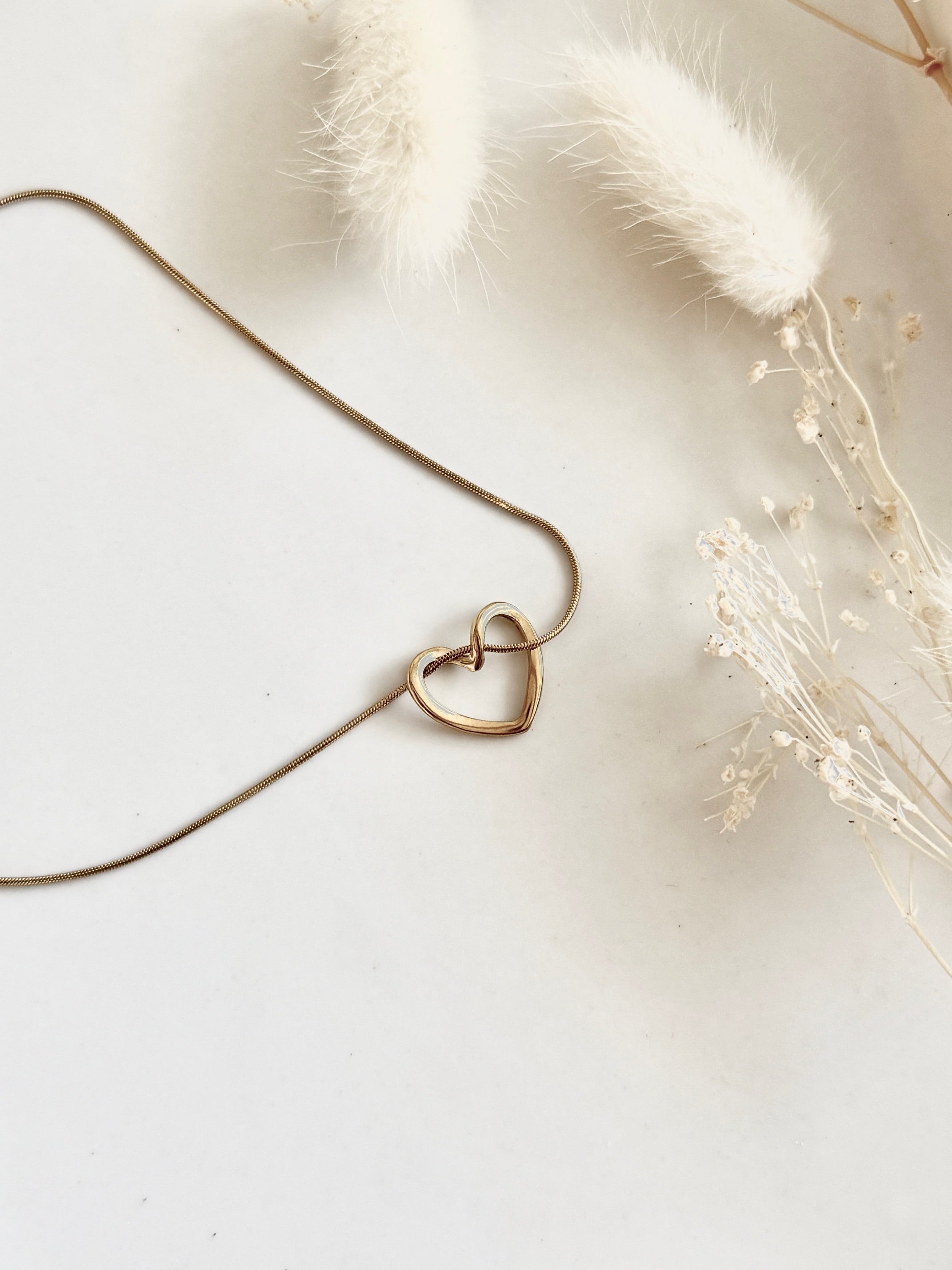 Halskette "Heart Link"