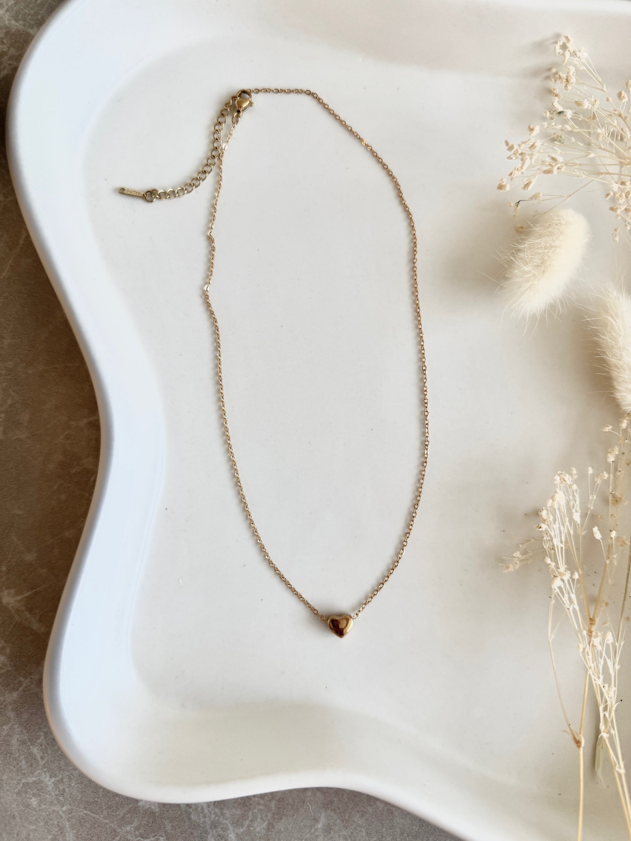 Halskette "Mini Puffy Heart"