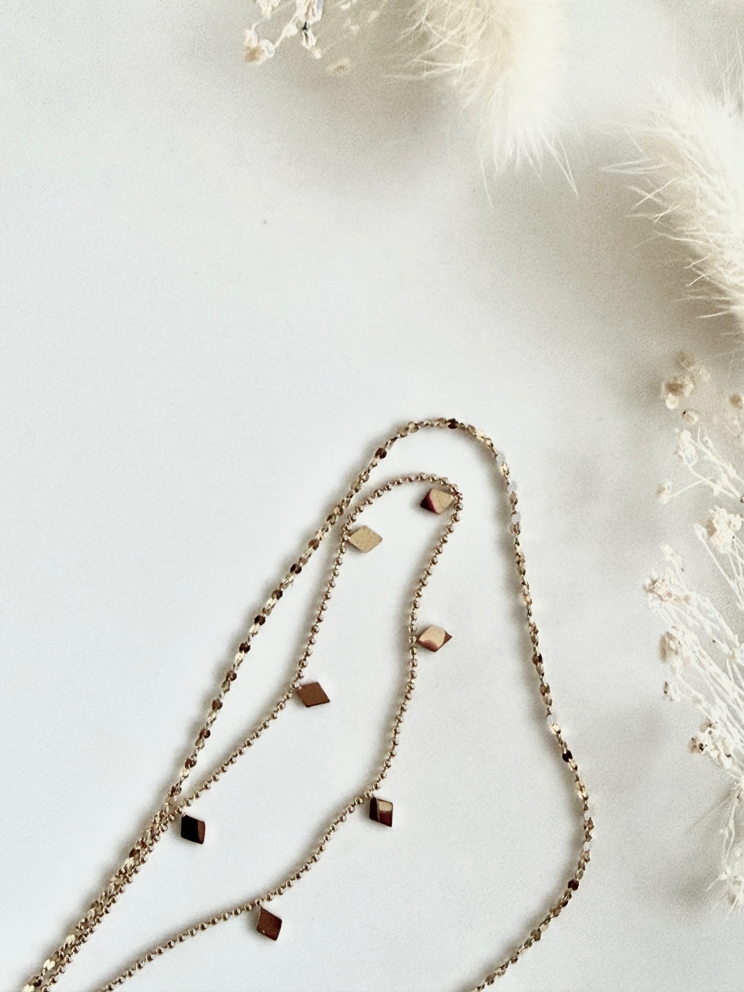 Halskette "Double Layer Shapes"