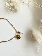 Halskette "Heart & Pearl"