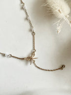 Halskette "Bow & Pearls"