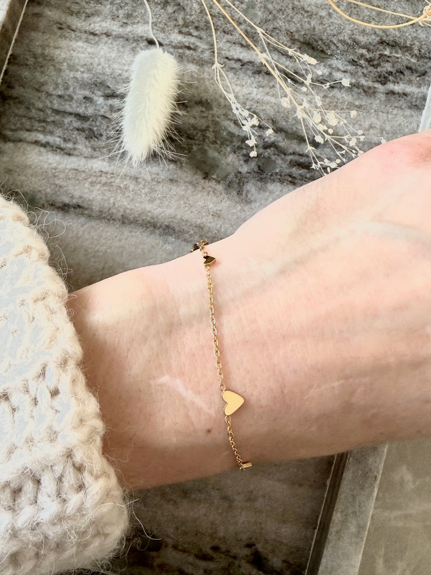 Armband "Mini Heart Trail"