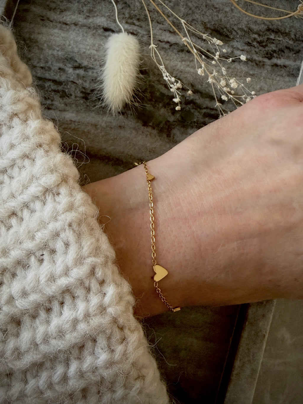 Armband "Mini Heart Trail"