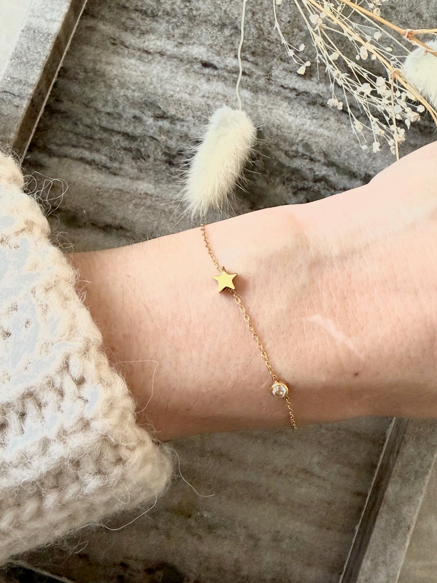 Armband "Star & Shine Gold"
