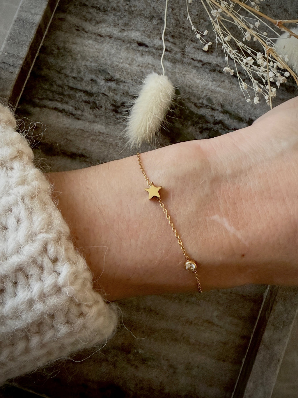 Armband "Star & Shine Gold"