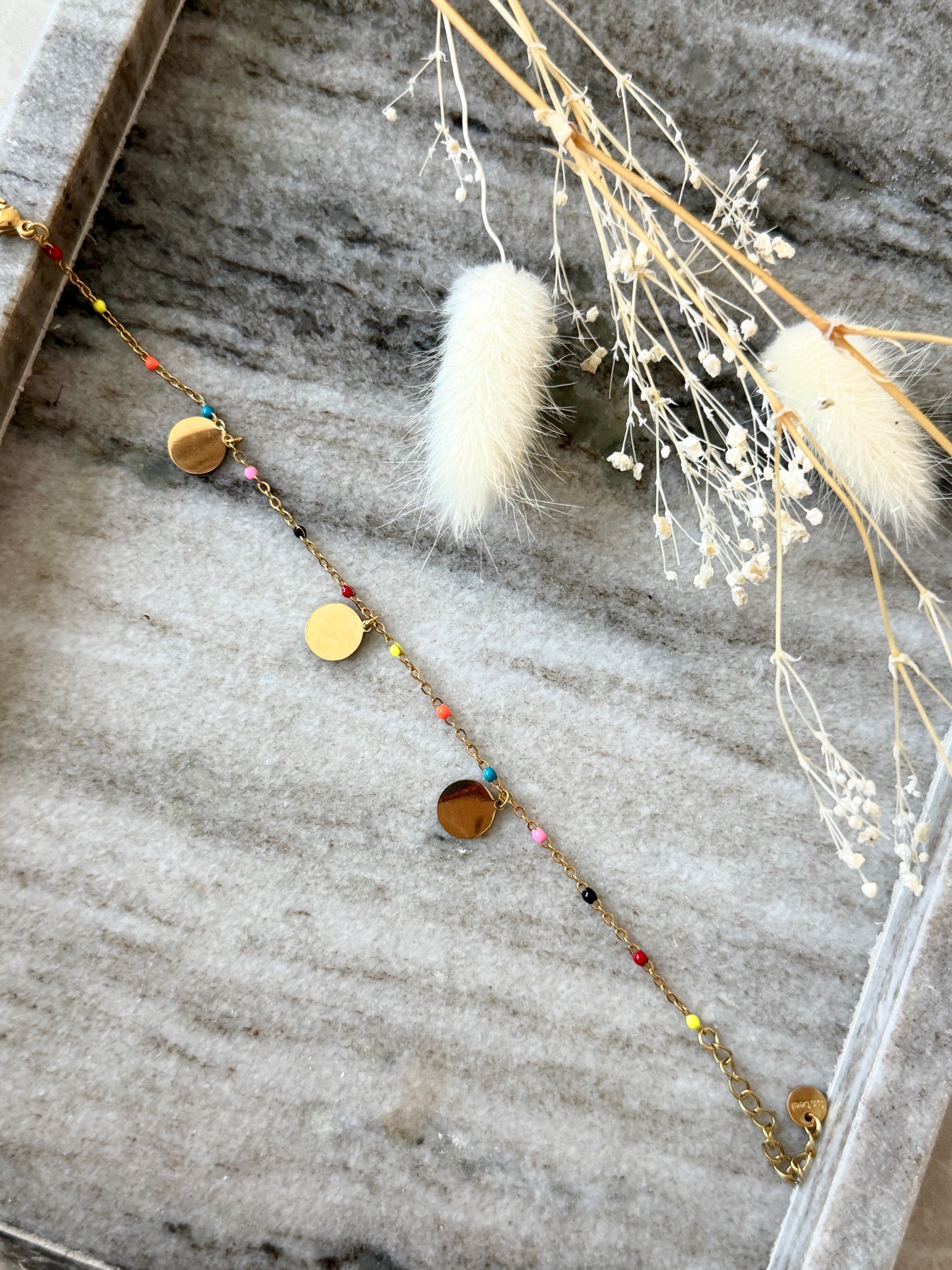 Armband "Dots & Coins"