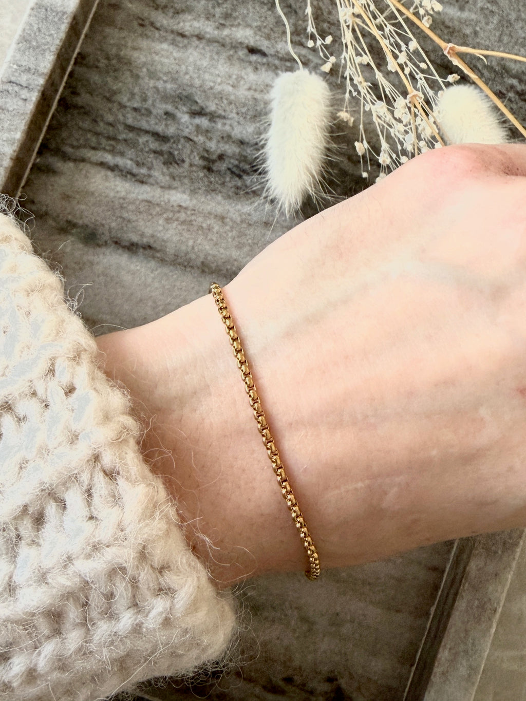 Armband "Box Chain Essence"