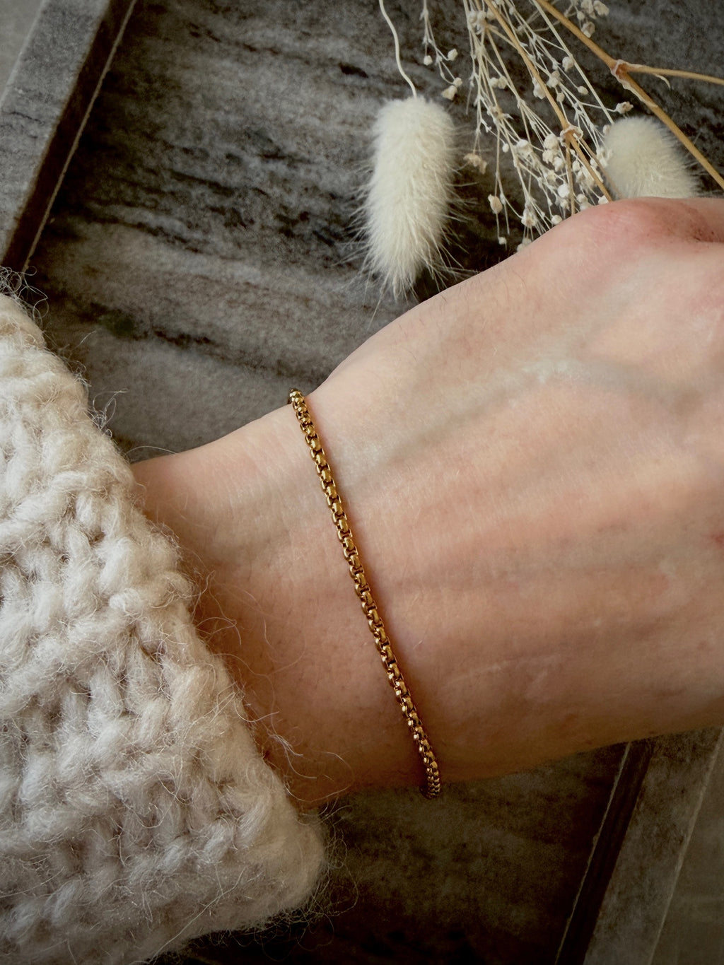 Armband "Box Chain Essence"
