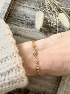 Armband "Heart Chain"