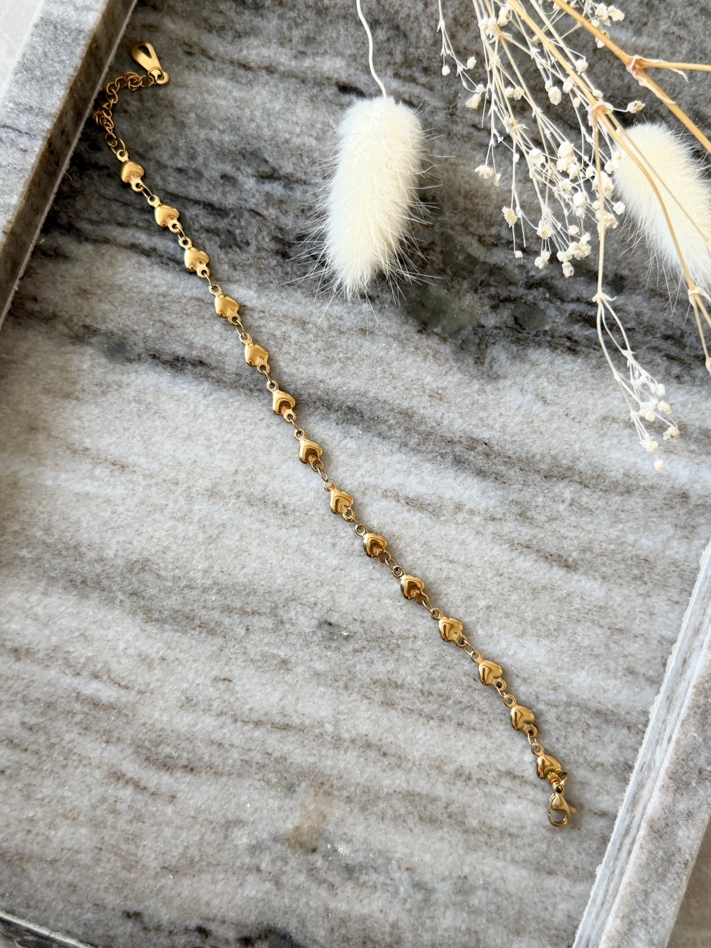 Armband "Heart Chain"