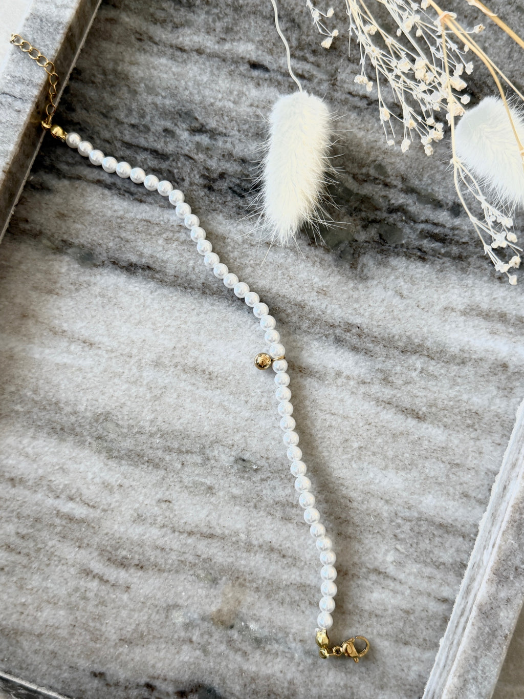 Armband "Classic Pearl Gold"